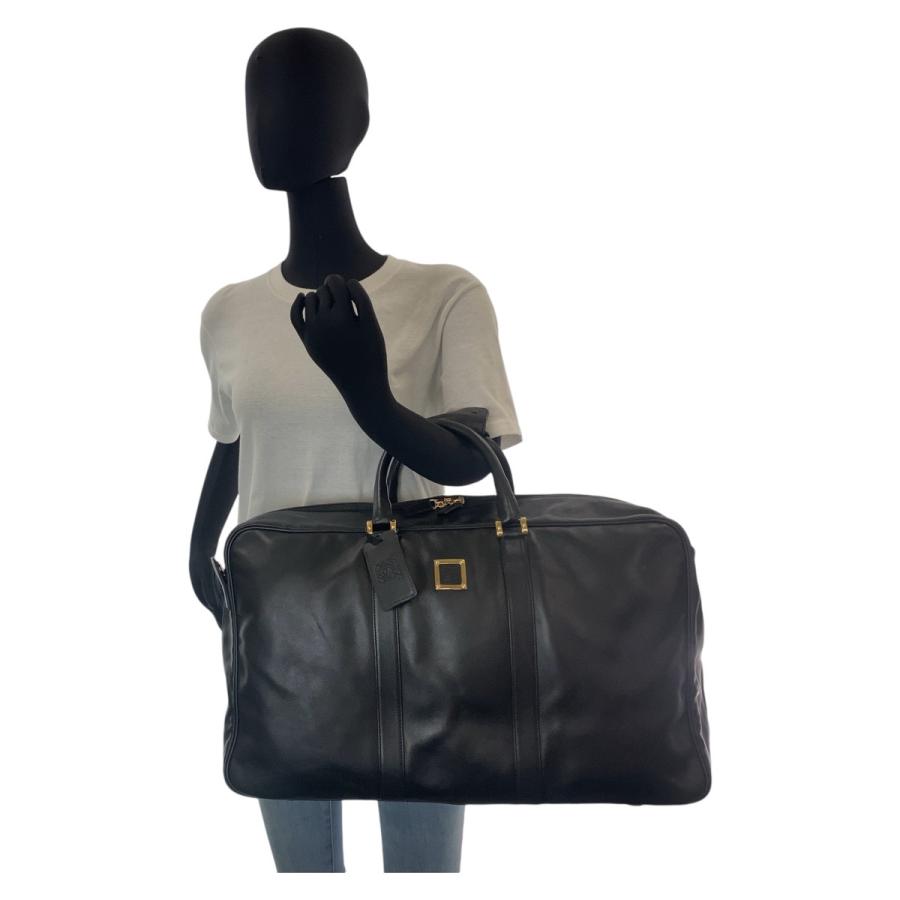 LOEWE（ロエベ） 美品 ヴィンテージ アナグラム 男女兼用 ブラック 黒