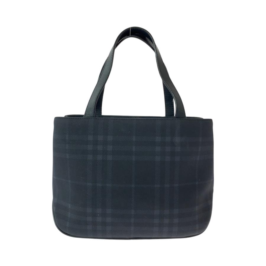 BURBERRY（バーバリー） 美品 チェック柄 ネイビー シルバー金具