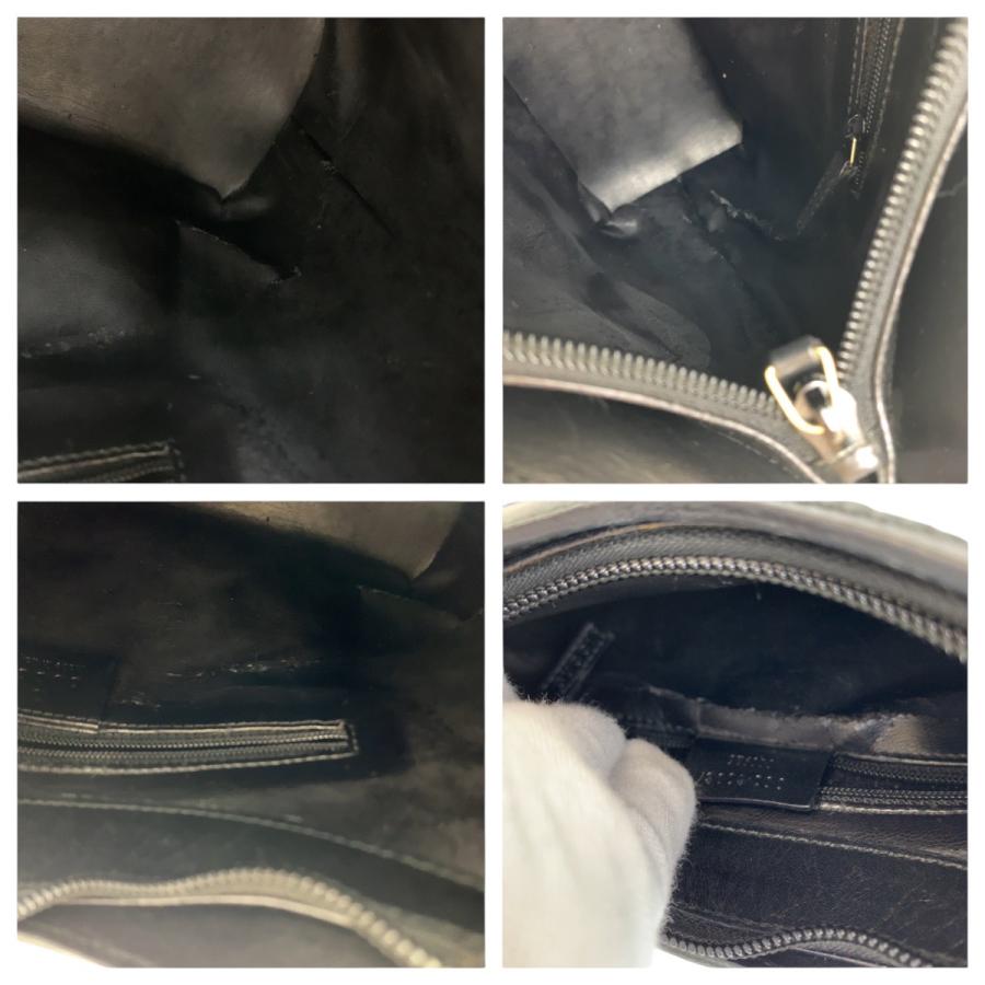 GUCCI（グッチ） バンブー ブラック 黒 ゴールド金具 レザー 001 3008