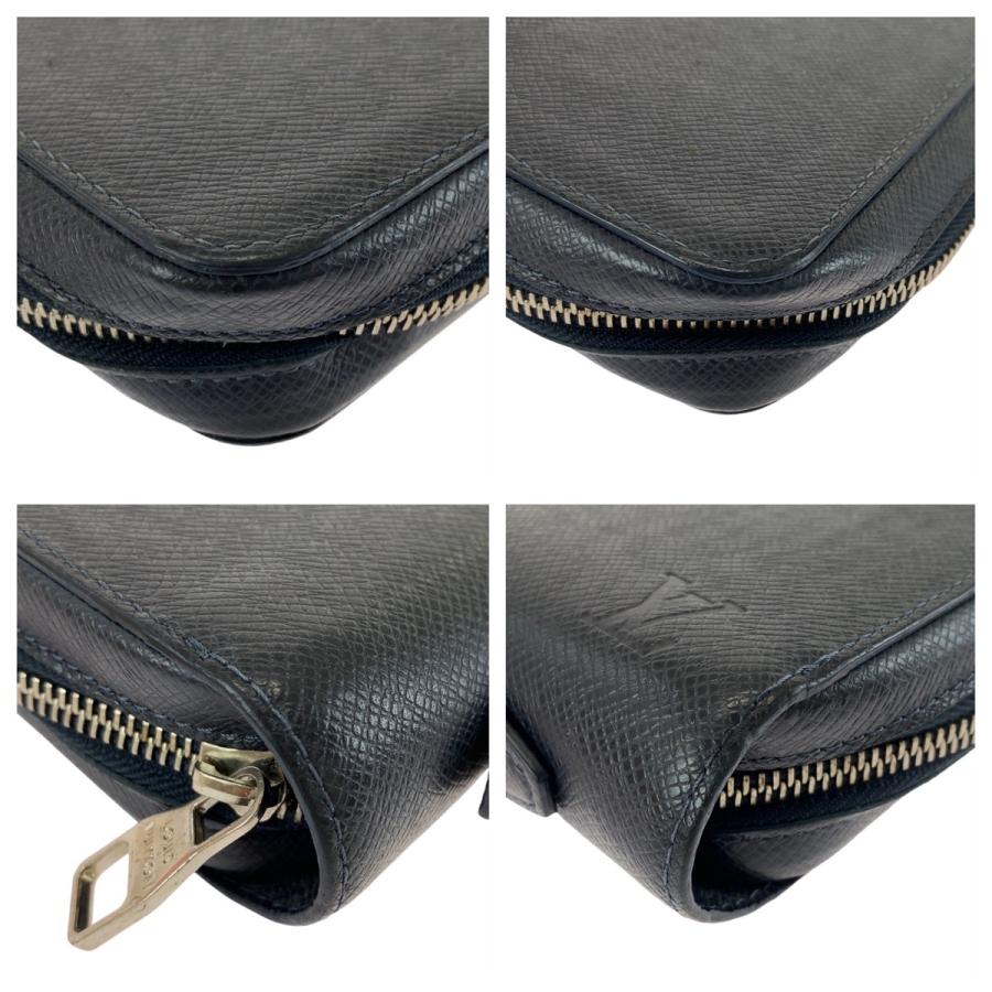 LOUIS VUITTON（ルイ・ヴィトン） 美品 タイガ ジッピーXL ブルー