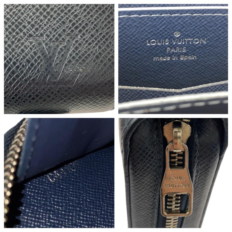 LOUIS VUITTON（ルイ・ヴィトン） 美品 タイガ ジッピーXL ブルー