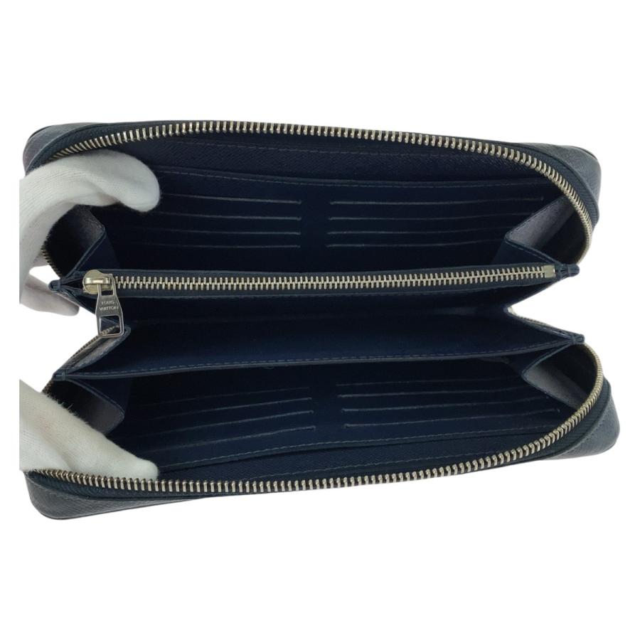 LOUIS VUITTON（ルイ・ヴィトン） 美品 タイガ ジッピーXL ブルー