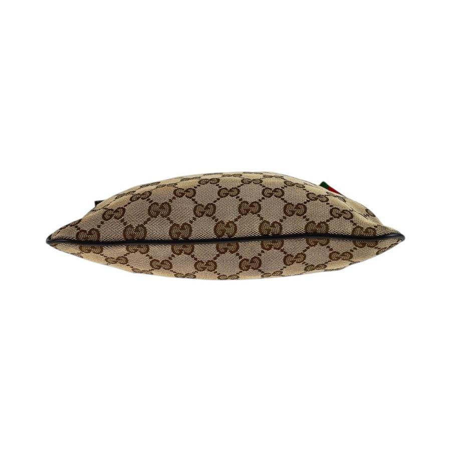 GUCCI（グッチ） 美品 シェリーライン ベージュ ブラウン シルバー金具