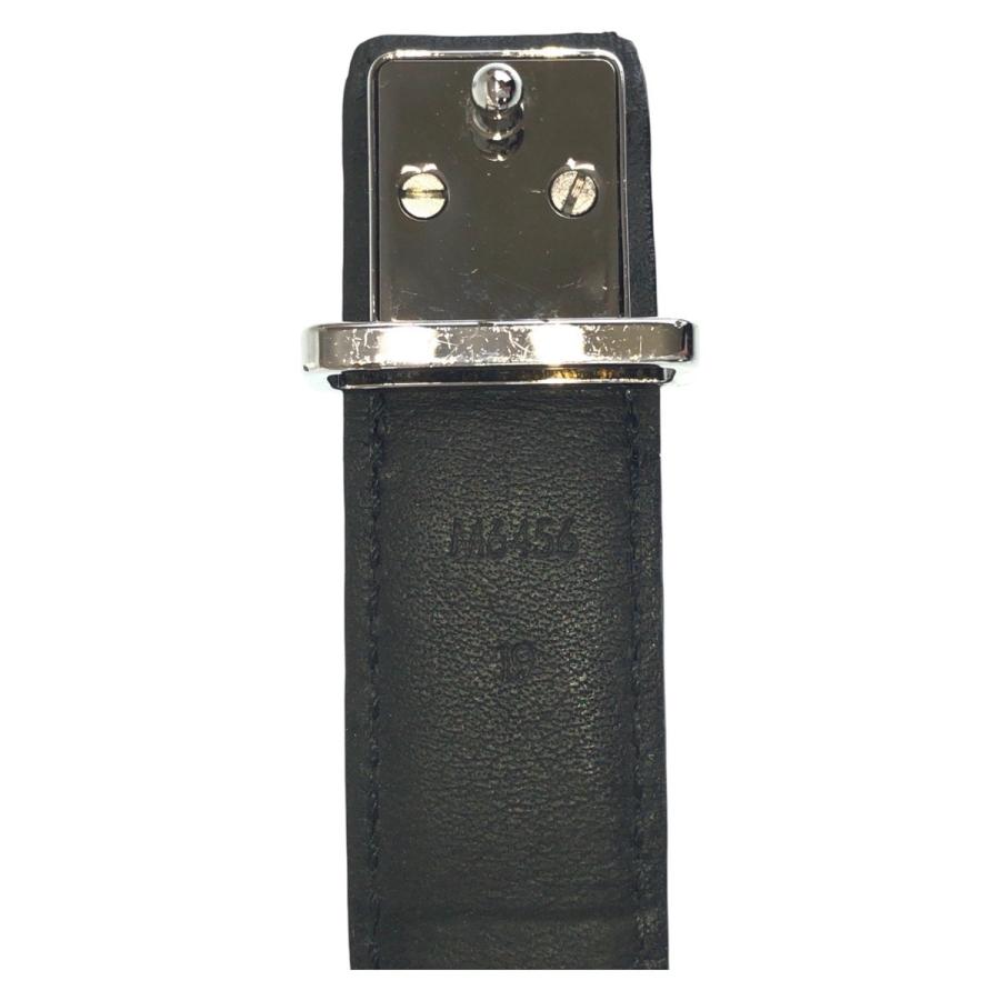 LOUIS VUITTON ルイヴィトン モノグラム エクリプス ブラスレ LVスリム 19 ブラック 黒 シルバー金具 M6456 ブレスレット メンズ 409536 | LOUIS VUITTON | 06