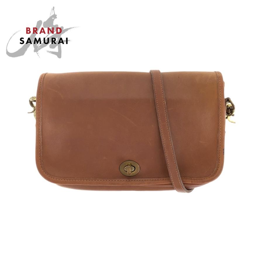 COACH コーチ ヴィンテージ オールドコーチ ブラウン ゴールド金具  