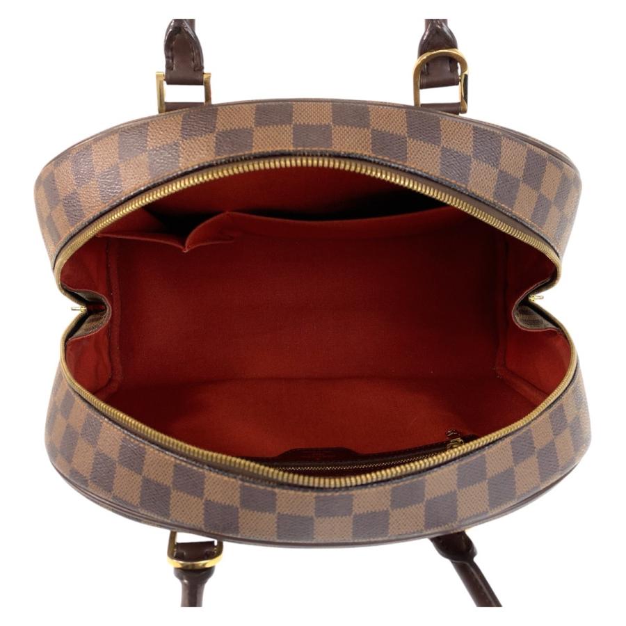 LOUIS VUITTON 美品 ルイヴィトン ダミエ ノリータ ブラウン ゴールド 