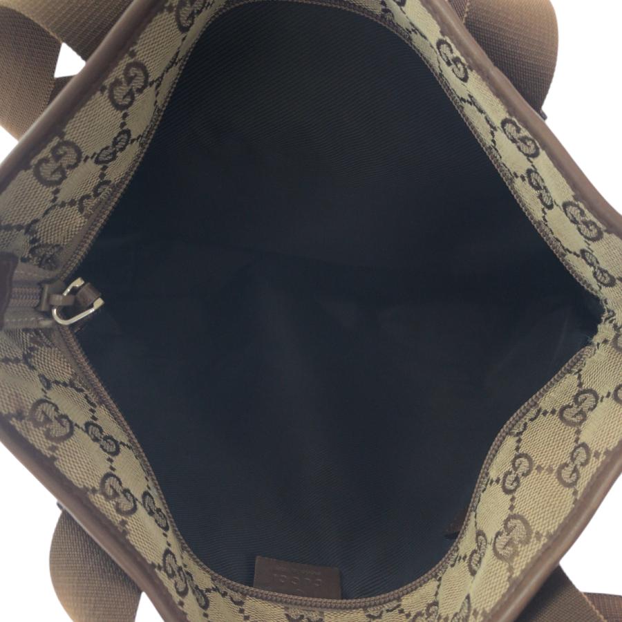 GUCCI（グッチ） ブラウン ベージュ GGキャンバス 28892 トートバッグ