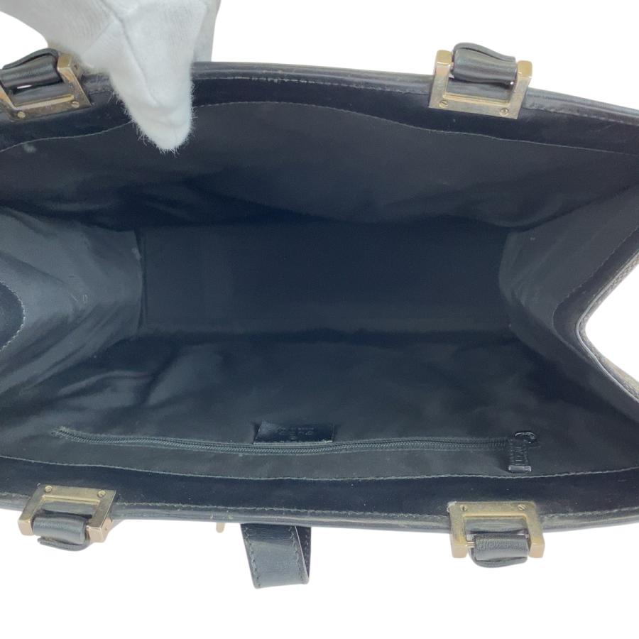 GUCCI 美品 グッチ ジャッキー ブラック 黒 シルバー金具 GG