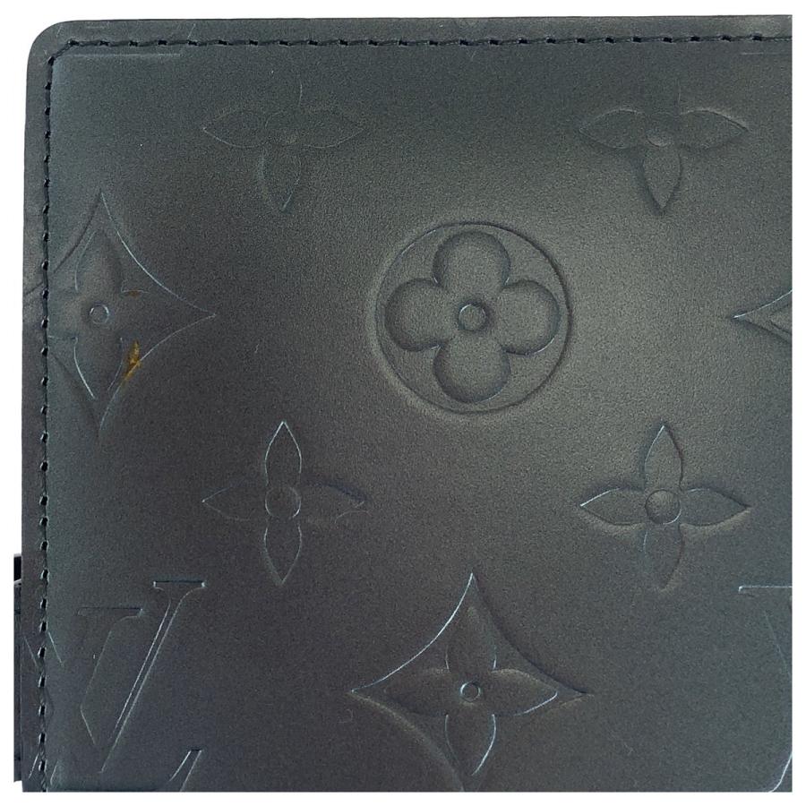 美品 LOUIS VUITTON ルイヴィトン モノグラム マット アジェンダ PM ブルー シルバー金具 レザー R20935 手帳カバー 男女兼用 409958 | LOUIS VUITTON | 07