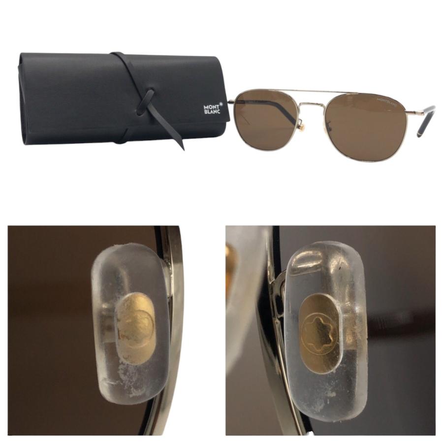 MONTBLANC（モンブラン） 超美品 ブラウン ゴールド グレー メタル 