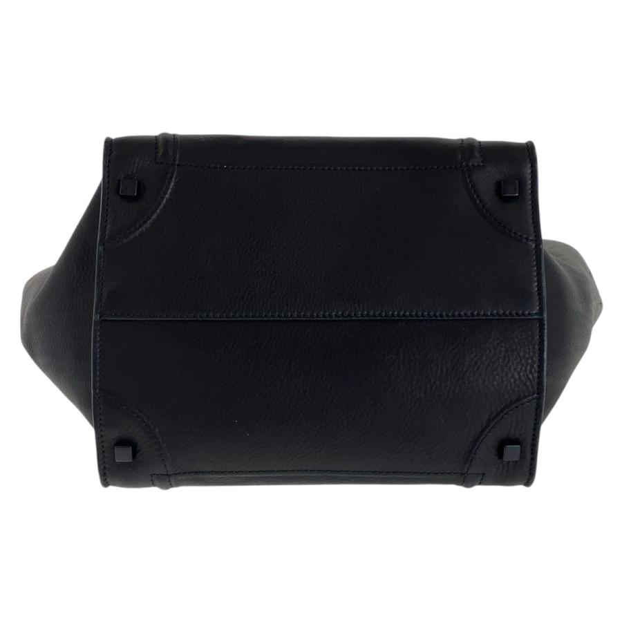 CELINE（セリーヌ） 美品 ファントム ラゲージ ブラック 黒 レザー 