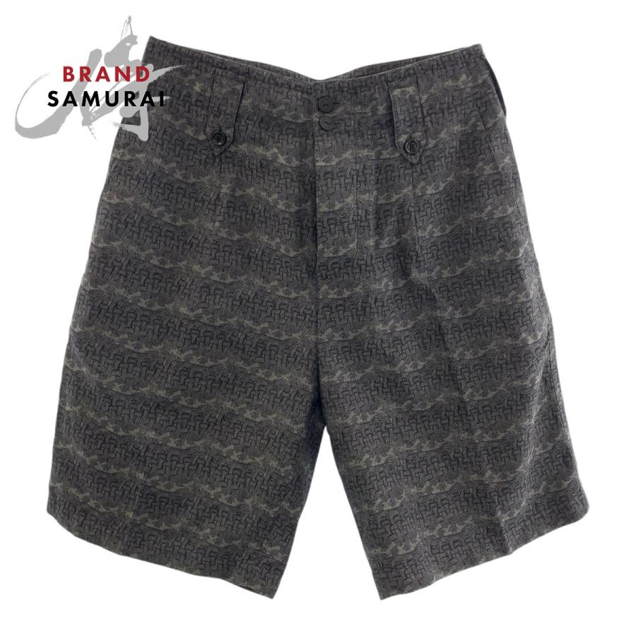 美品 LOUIS VUITTON ルイヴィトン クリストファー ネメス ブラック  グレー コットン CA36929 ショートパンツ ハーフパンツ メンズ 410074 | LOUIS VUITTON