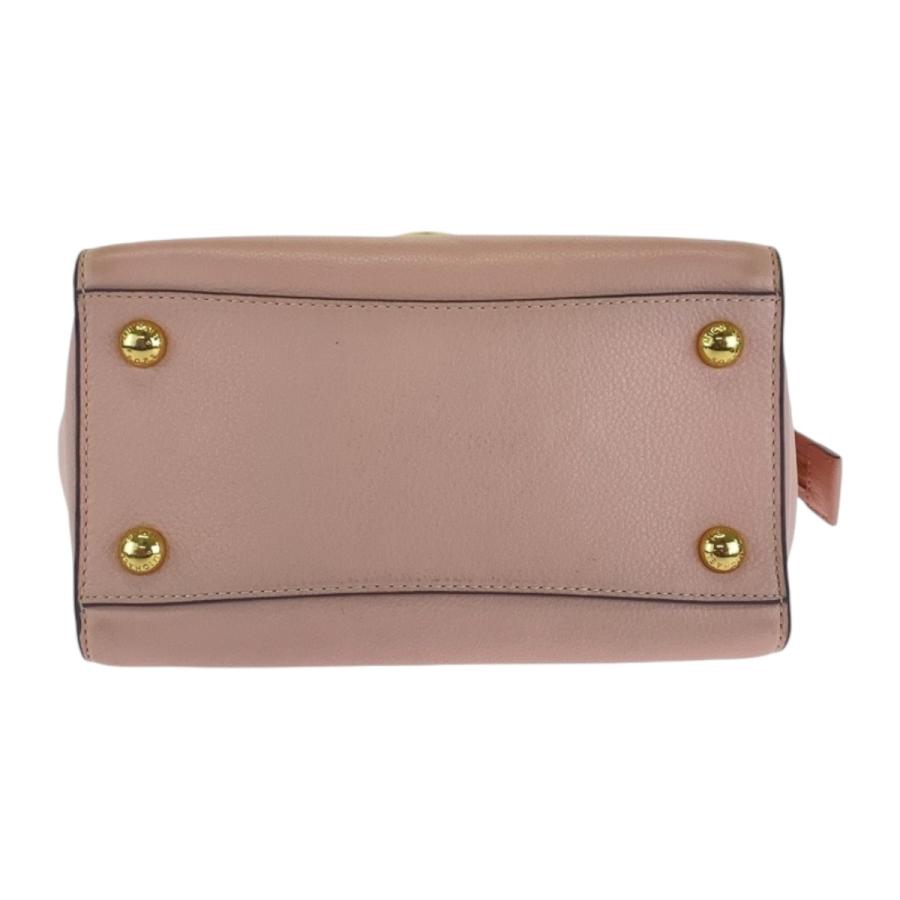 MICHAEL KORS（マイケルコース） 美品 ピンク ゴールド金具 レザー