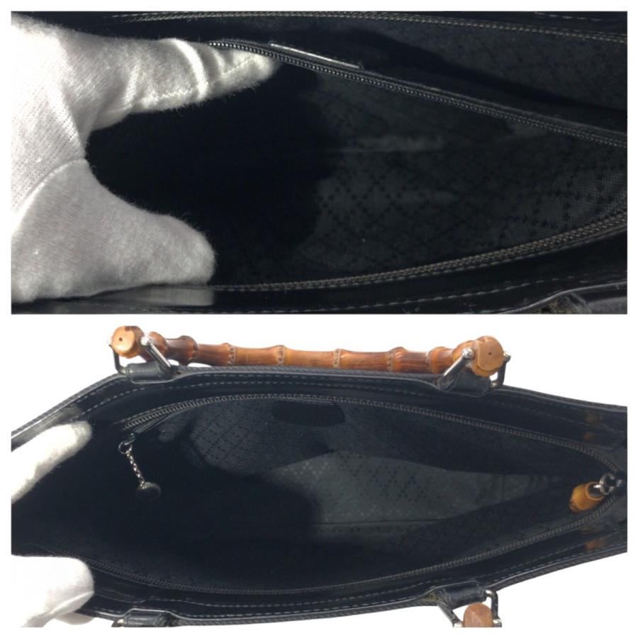 GUCCI（グッチ） 美品 バンブー ブラック 黒 ポリエステル 000 1998