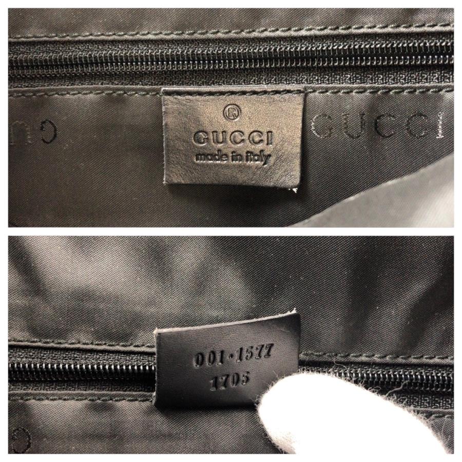 GUCCI（グッチ） 美品 バンブー ブラック 黒 シルバー金具 レザー 001