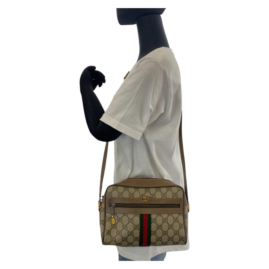 GUCCI グッチ シェリーライン ベージュ ゴールド金具 68 02 004 GUCCI グッチ シェリーライン ベージュ ゴールド金具 68 02 004