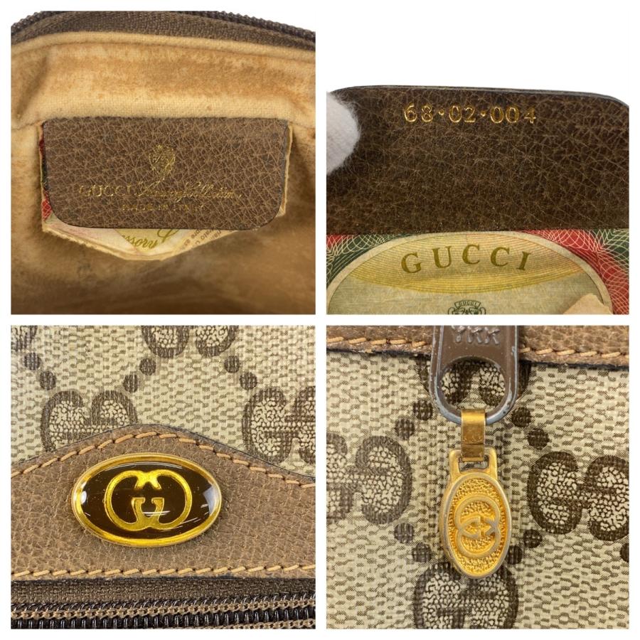 GUCCI グッチ シェリーライン ベージュ ゴールド金具 68 02 004 GUCCI グッチ シェリーライン ベージュ ゴールド金具 68 02 004