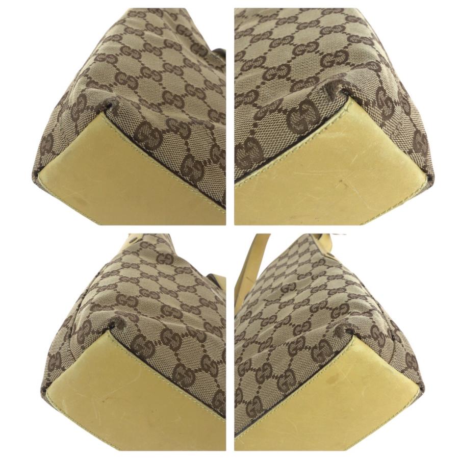 GUCCI（グッチ） ジャッキー イエロー ベージュ ゴールド金具 GG