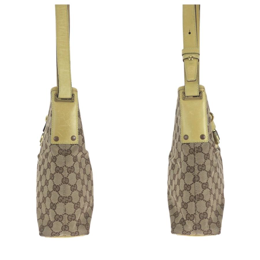 GUCCI ジャッキー バッグ ベージュ/イエロー GUCCI（グッチ） ジャッキー イエロー ベージュ ゴールド金具 GG