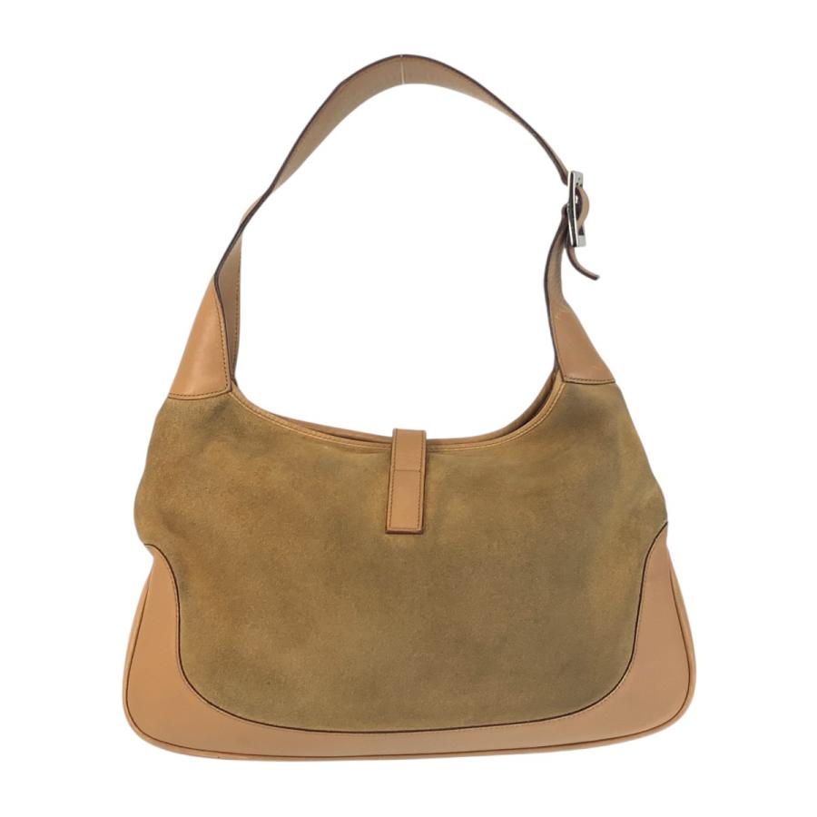 （GUCCI ）グッチハンドバックシェリーライン GUCCI（グッチ） ジャッキー シェリーライン ブラウン マルチカラー