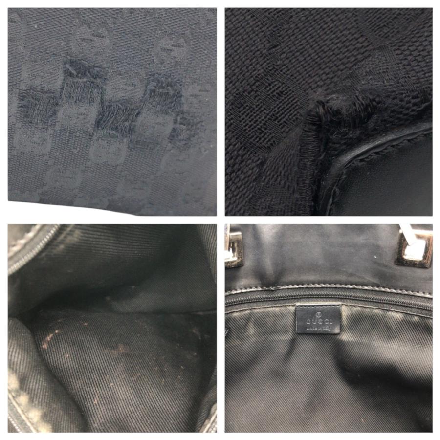 GUCCI グッチ GG柄 ブラック 黒 GGキャンバス 31243 トート