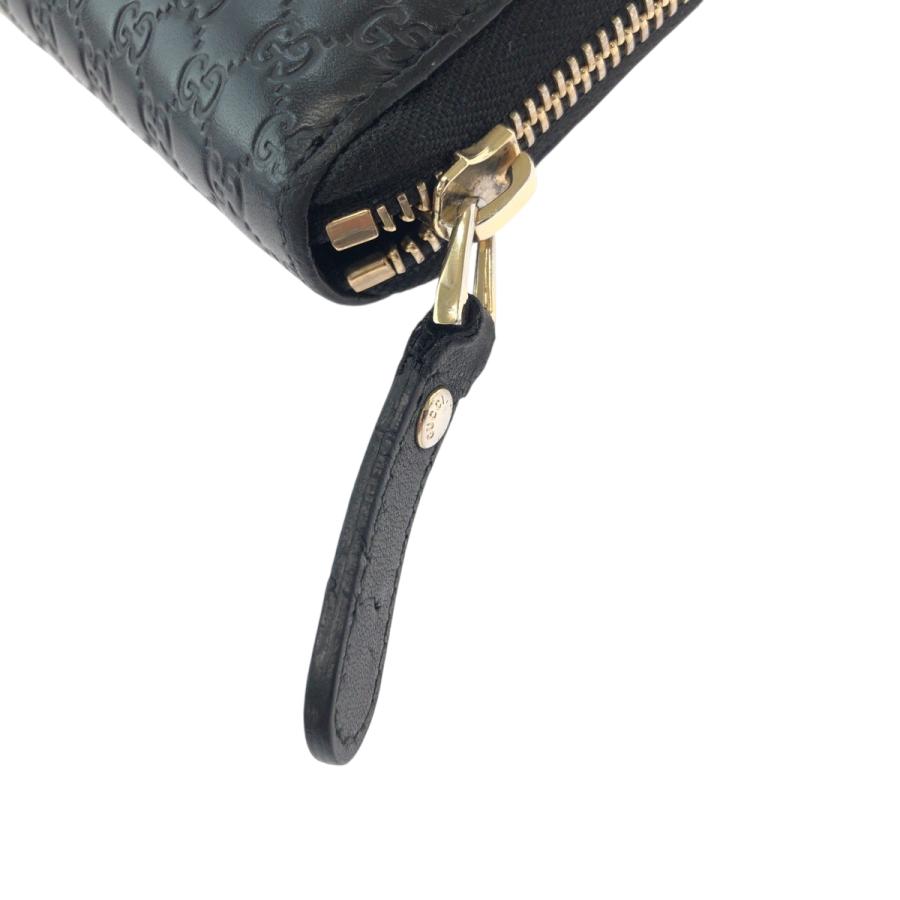 GUCCI（グッチ） 美品 マイクログッチ ブラック 黒 シルバー金具