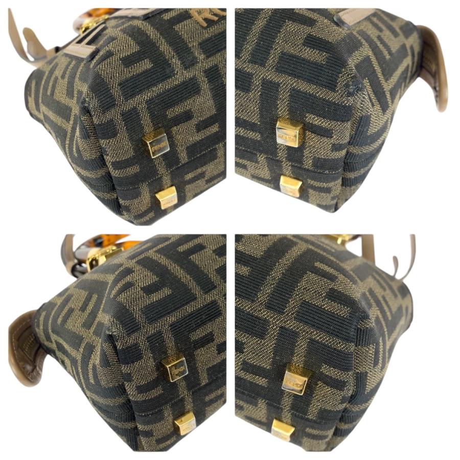 FENDI（フェンディ） 美品 バイザウェイミニ ブラウン ゴールド金具