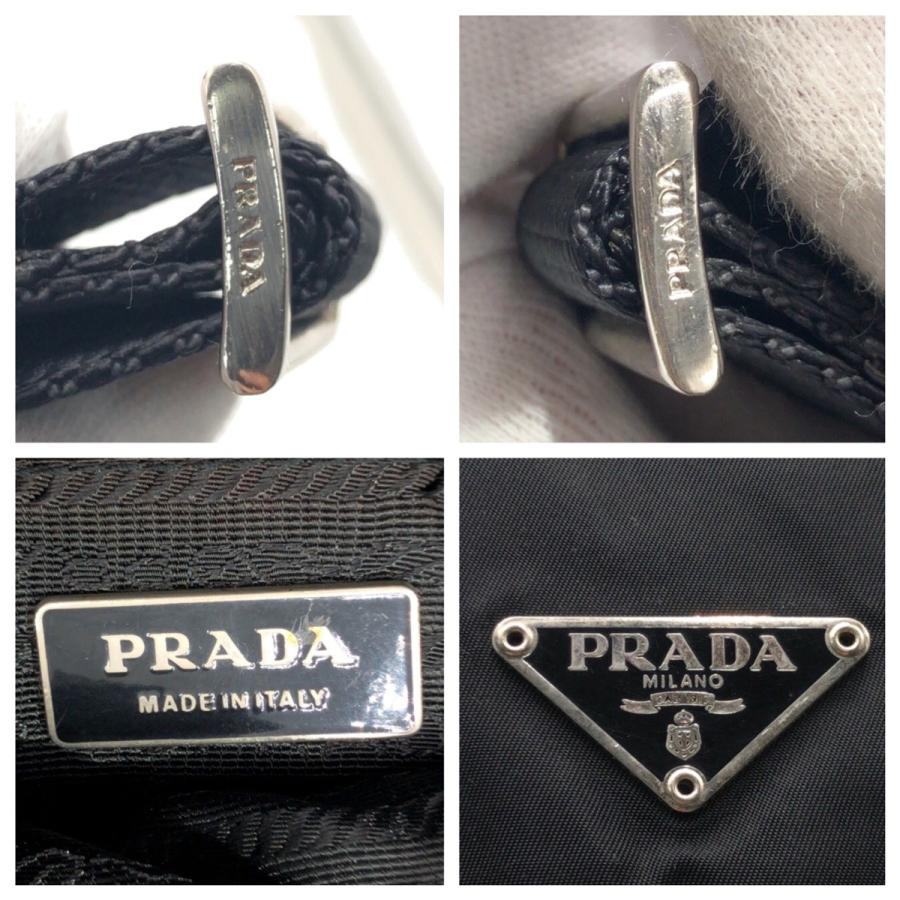 PRADA（プラダ） 美品 テスート 三角ロゴ ブラック 黒 ナイロン