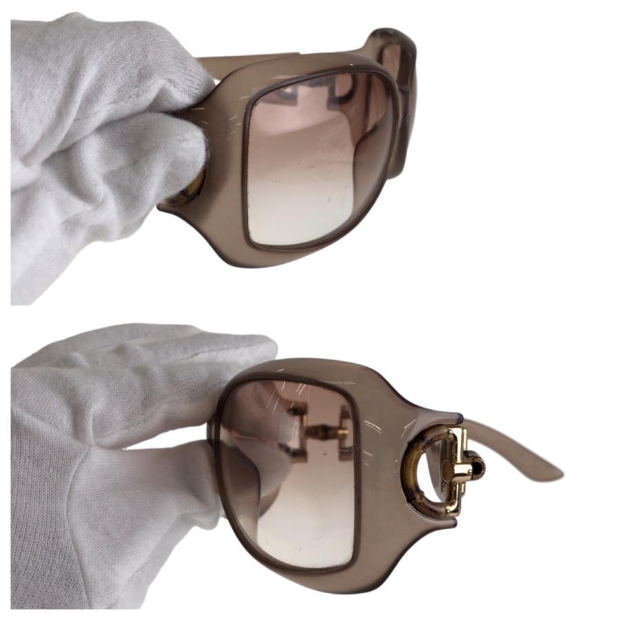 GUCCI（グッチ） ホースビット バンブー グレー ゴールド金具