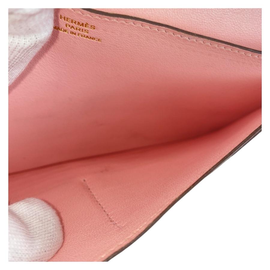 HERMES（エルメス） ドゴンロング ピンク ローズサクラ ゴールド金具