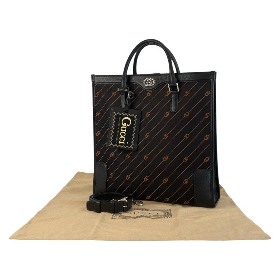 極美品 GUCCI グッチトートバッグ ビジネスA4 極美品✨️グッチトートバッグレザーブラック黒