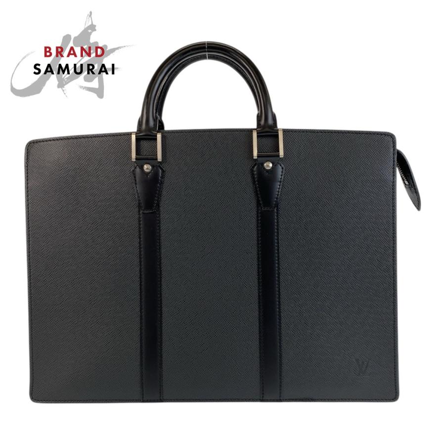 ルイヴィトン タイガ ポルトドキュマン ロザン ビジネスバッグ M30052 LOUIS VUITTON（ルイ・ヴィトン） 美品 タイガ ポルト ドキュマン