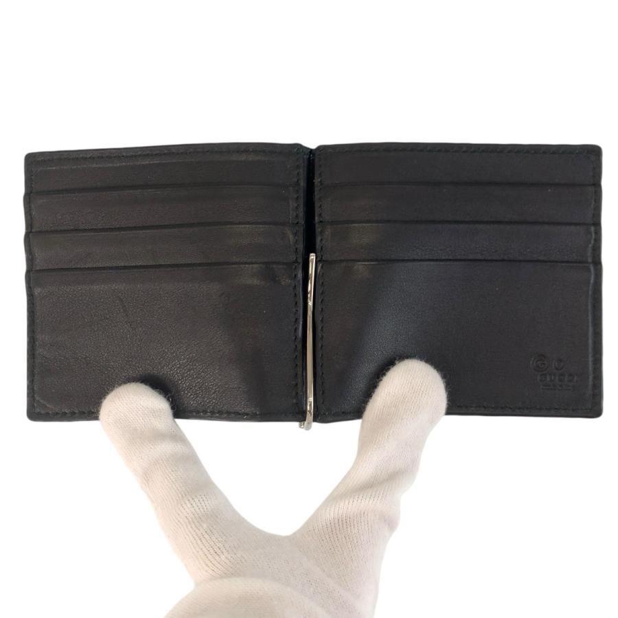 GUCCI（グッチ） 美品 マイクログッチシマ ブラック 黒 シルバー金具