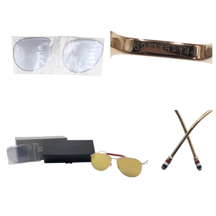 超美品 THOM BROWNE トムブラウン ティアドロップ ゴールド メタル TB