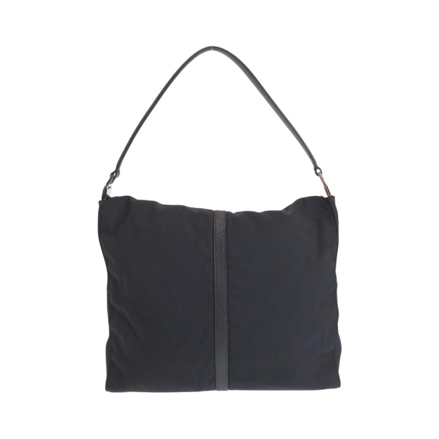 GUCCI ハンドバッグ　001-3355 ワンショルダー　ナイロン　ブラック GUCCI（グッチ） ジャッキー ブラック 黒 シルバー金具 ナイロン 001