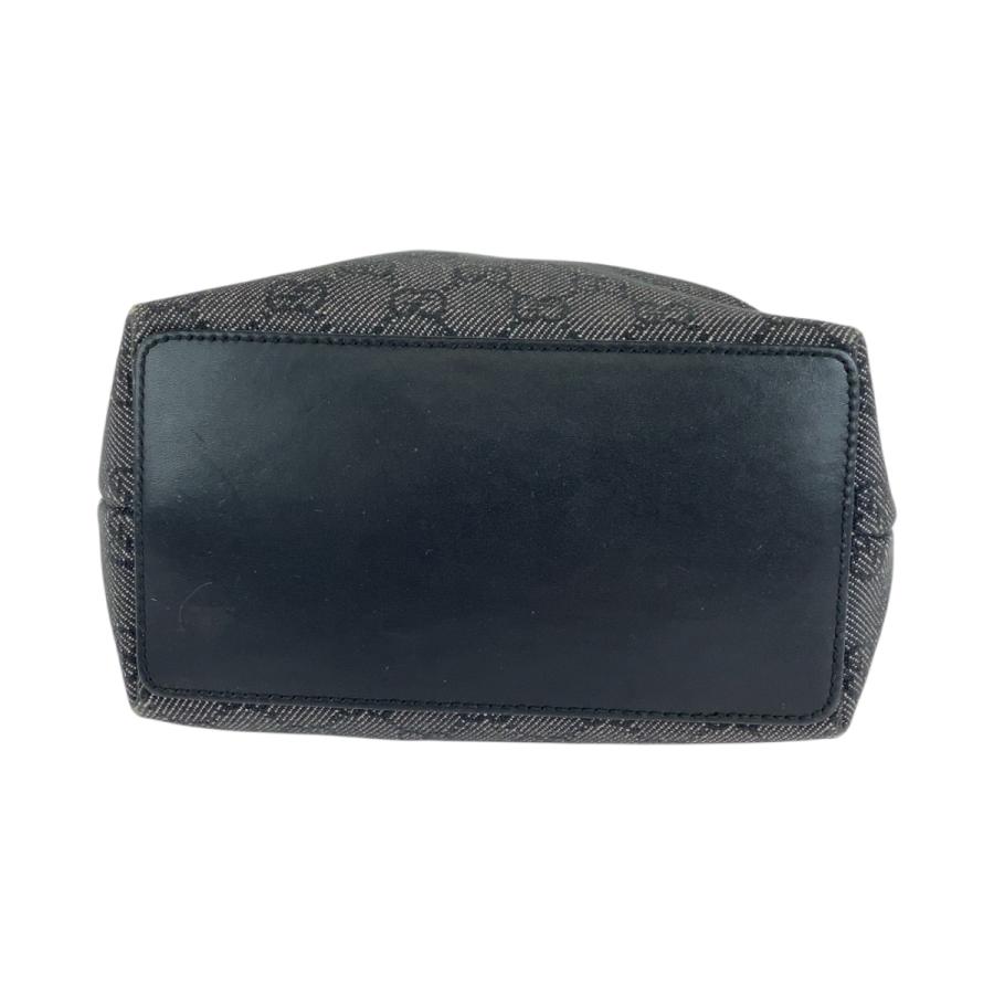 GUCCI（グッチ） 美品 ブラック 黒 シルバー金具 GGキャンバス 31244