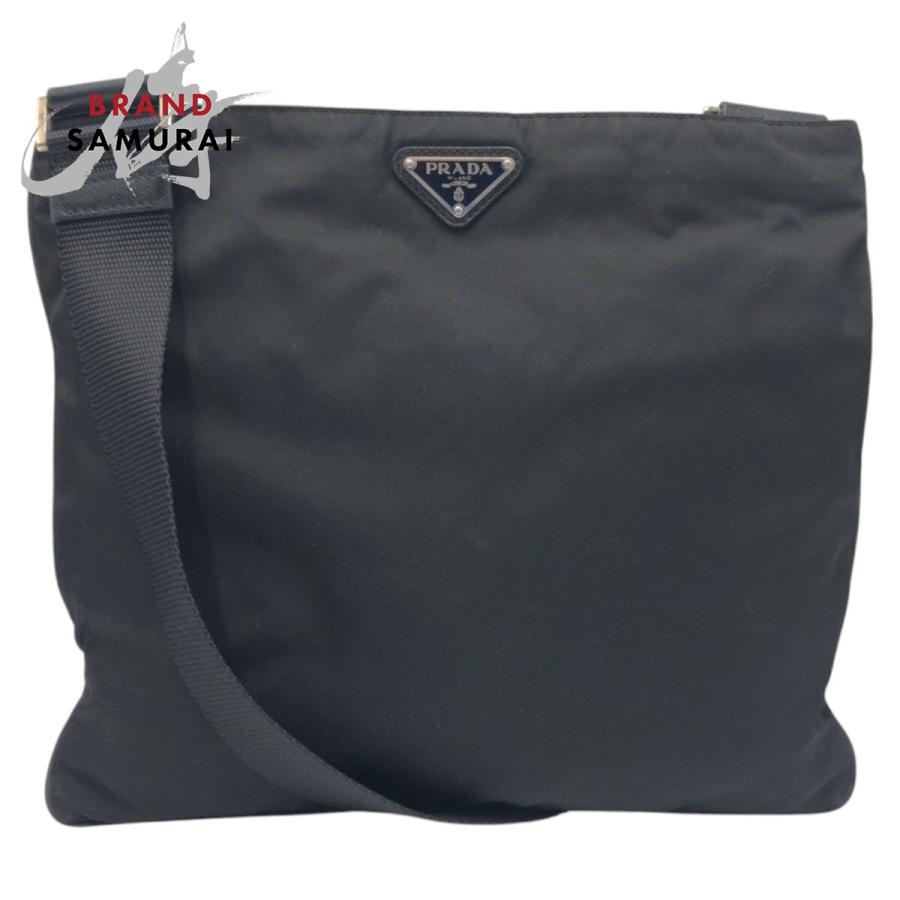 PRADA（プラダ） 美品 テスート 三角ロゴ ブラック 黒 ナイロン