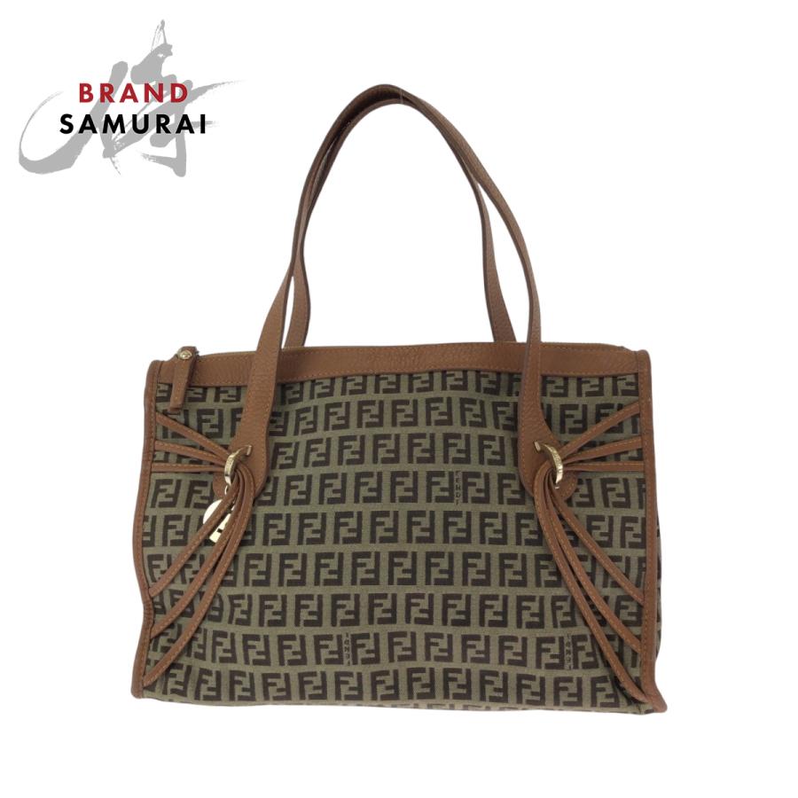 FENDI 美品 ズッキーノ トート バッグ