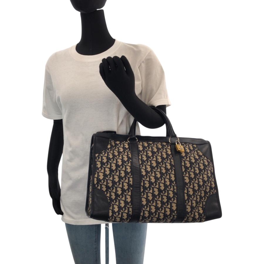 Dior ディオール トロッター ネイビー ベージュ ブラック ゴールド金具