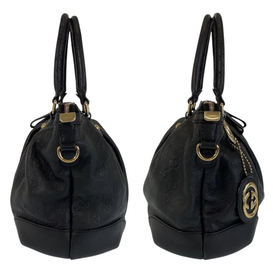 GUCCI（グッチ） グッチシマ スーキー ブラック 黒 ゴールド金具 
