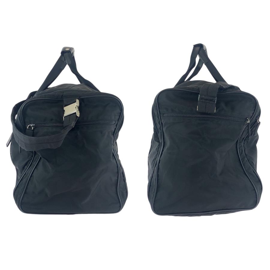 プラダ　PRADA　ボディバッグ　テスートナイロン　三角プレート　黒 PRADA（プラダ） 美品 テスート 三角ロゴプレート 男女兼用 ブラック