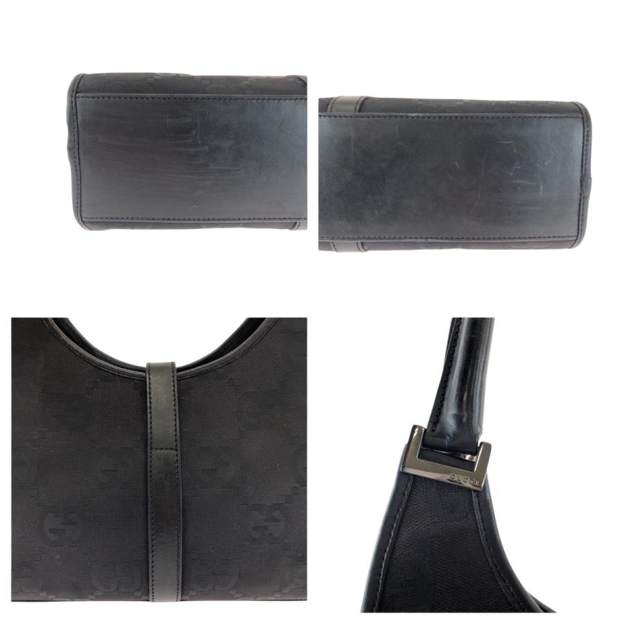 GUCCI（グッチ） 美品 ジャッキー ブラック 黒 シルバー金具 GG