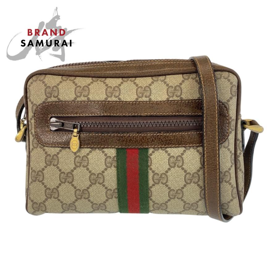 GUCCI グッチ シェリーライン ベージュ ブラウン GGスプリーム 