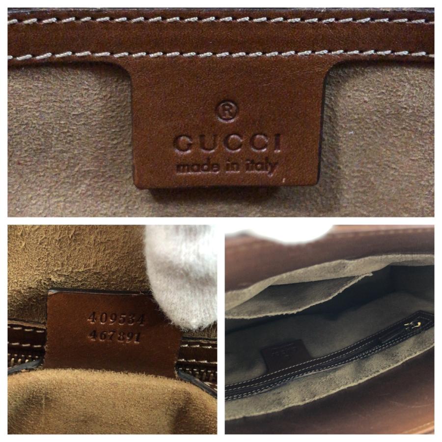 GUCCI（グッチ） ブラウン ゴールド金具 GGスプリームキャンバス