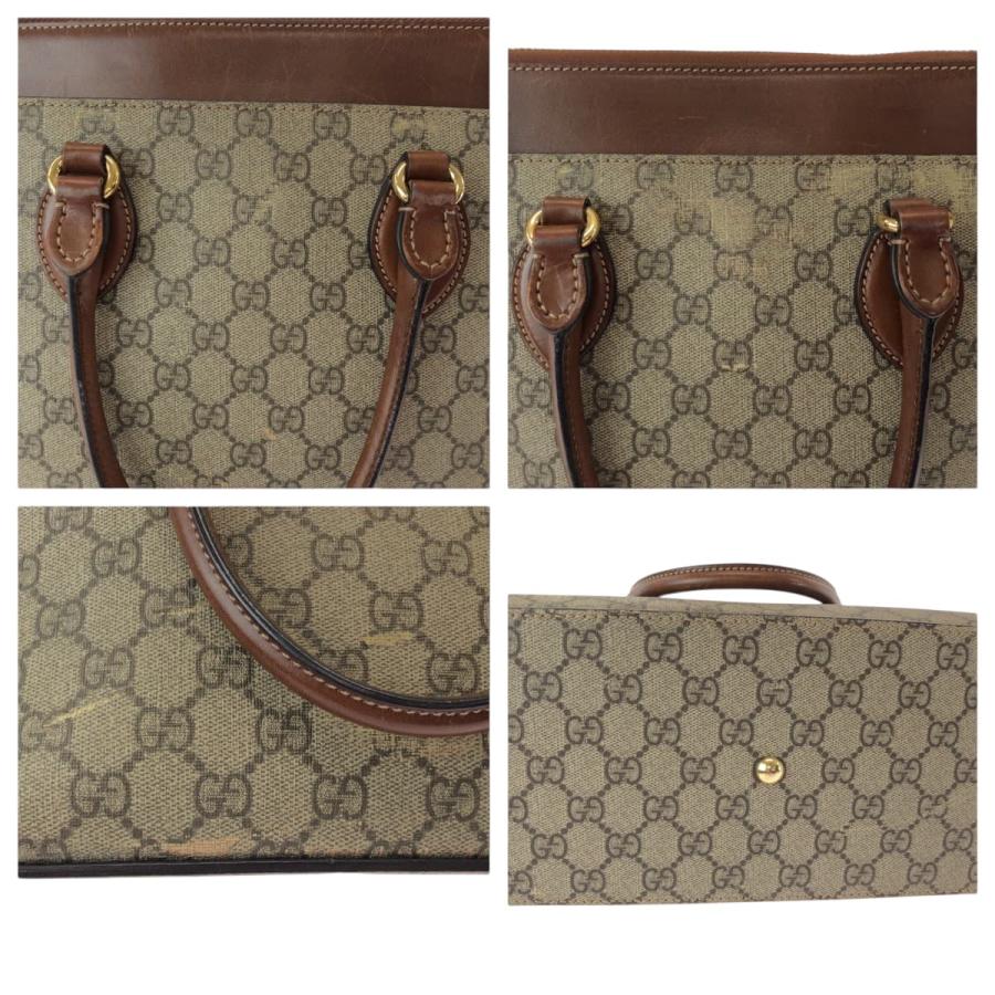GUCCI（グッチ） ブラウン ゴールド金具 GGスプリームキャンバス