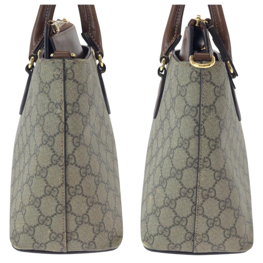 GUCCI（グッチ） ブラウン ゴールド金具 GGスプリームキャンバス