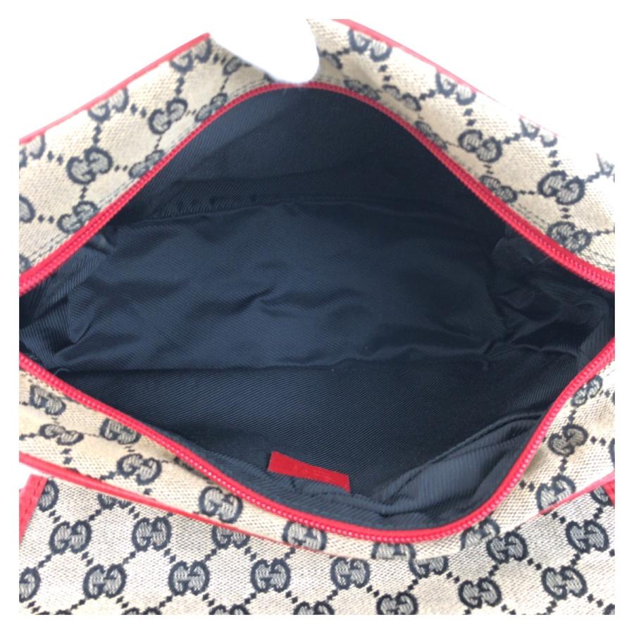 Gucci 赤いメッセンジャーバッグ ゴールド金具付き Gucci 赤いメッセンジャーバッグ ゴールド金具付き