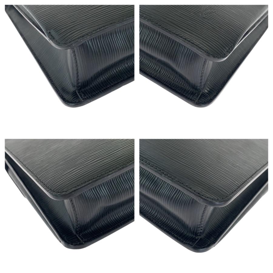 LOUIS VUITTON 美品 ルイヴィトン エピ ロブスト2 ブラック 黒