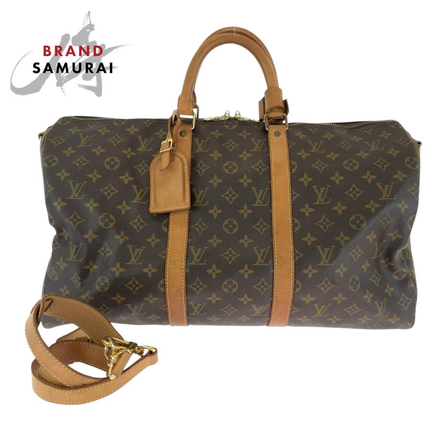 Louis Vuitton モノグラムキーポル50 ボストンバッグ ブランド古着】モノグラム キーポル50 ボストンバッグ（ボストン
