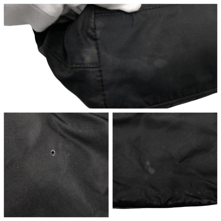 美品 PRADA プラダ テスート 三角ロゴ ブラック 黒 ナイロン トートバッグ ハンドバッグ レディース 500616 | PRADA | 05